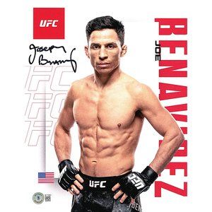 Joe Benavidez Signed UFC 8.5x11 Inch Photo MMA Beckett Certified BAS Autographed